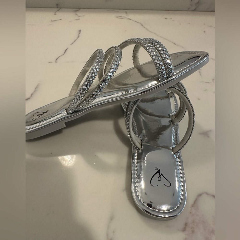 Windsor Silver Sandals